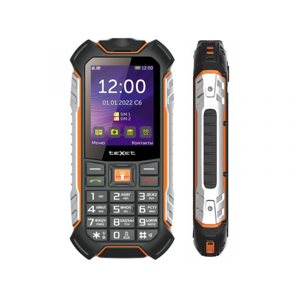 Мобильный телефон teXet TM-530R черный